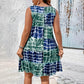 📢📢40% OFF !! ⏰ Women's Sleeveless V-Neck Tie-Dye Dress