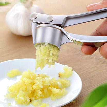 Garlic Press Masher – Crush Garlic Fast Without Sticky Hands