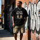 📢📢40% OFF !! ⏰Men Plus Size Chess Slogan Print T-Shirt Casual Short Sleeve Tee