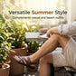 📢📢50% OFF !! ⏰Men Roman Sandals Summer Casual Soft Sole Beach Shoes