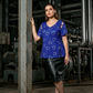 📢📢40% OFF !! ⏰Women’s Heart Print V-Neck Top