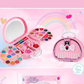 ⏰Kids Washable Makeup Toy Set with Portable Pink Handbag