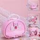 ⏰Kids Washable Makeup Toy Set with Portable Pink Handbag