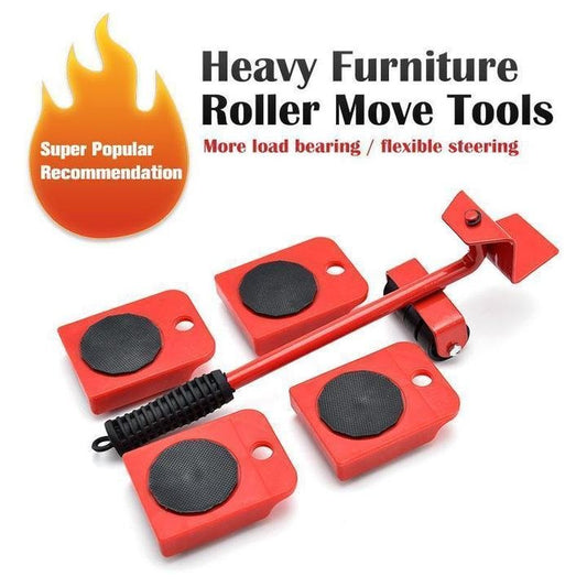 ✨ Furniture Moving System — Lift & Slide, 360° Rotation 🏠