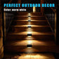 🌸 Waterproof Outdoor Solar Deck Lights – Solar Powered, Gentle Glow & Easy Install