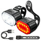 USB Rechargeable Bike Light Set🚲🔦