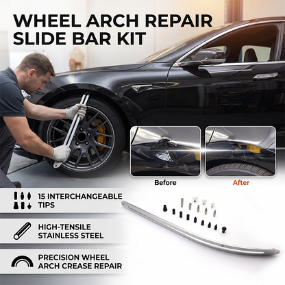 📢📢43% OFF !! ⏰Car Body Crease Wheel Arch Restoration Slide Bar Kit