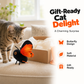 🐱🪸 50% OFF! ⚡ Smart Sensing Automatic Flapping Butterfly Cat Toy – Interactive Electric Pet Play Toy for Indoor Cats
