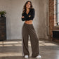 ⏳Time-Limited Special⏰Women's  Chic Striped Drawstring Track Pants