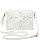 Versatile Floral Crossbody Bag