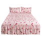 🛏️ 2026 Sale — Over 26,300 Sold!💐 3‑Piece Floral Ruffled Bed Skirt Set