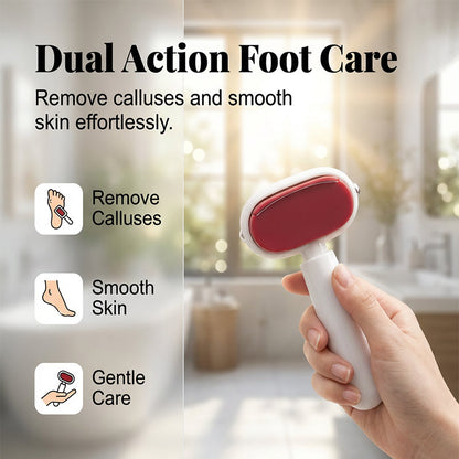 🏆 50% OFF NOW! 🦶 Double-Sided Foot Scraper – Removes calluses & dead skin easily – For smooth, baby-soft feet at home ✨