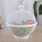 🧺 Fruit basket with lid – Breathable, Drainable, Insect Proof ✨