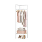 🛏️ Stop Piling Clothes on Chairs – This Slim Rack Holds Coats, Bags & Folded Stuff Without Eating Up Floor Space 🏠✨