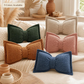 📢📢50% OFF !! ⏰Soft Chenille Bow-Shaped Throw Pillow