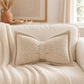 📢📢50% OFF !! ⏰Soft Chenille Bow-Shaped Throw Pillow