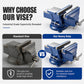 🔩⚙️ Wide‑Opening Bench Vise – Heavy‑Duty, Adjustable, Precise ✨