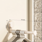 📢📢40% OFF !! ⏰ Foldable Telescopic Suction-Cup Hanger Rack – No-Drill Retractable Clothes Drying Pole