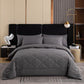⏰3-Piece Quilted Comforter Set with Shams