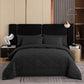 ⏰3-Piece Quilted Comforter Set with Shams
