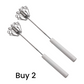 Stainless Steel Semi-Automatic Hand Egg Beater