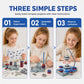 12-in-1 Magnet Science Experiment Kit – Educational Toy – Master Magnetic Science, Build a Maglev Train & Defy Gravity! ✨