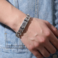 ⚡ Men's Retro Six‑Syllable Mantra Bracelet – Meaningful, Masculine, Eye‑Catching ✨