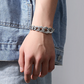 ⚡ Men's Retro Six‑Syllable Mantra Bracelet – Meaningful, Masculine, Eye‑Catching ✨