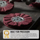 ⚡8"/10" Non‑Woven Airway Buffing Wheel – Multi‑Material, Wet & Dry Polishing ✨