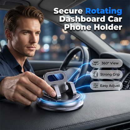 Rotating Dashboard Car Phone Holder