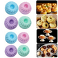 🧁 🍩 Silicone Donut-Style Baking Cups – Food-Grade BPA-Free, Non-Stick Easy Release & Heat/Cold Resistant – Reusable Eco-Friendly Baking Essential ✨