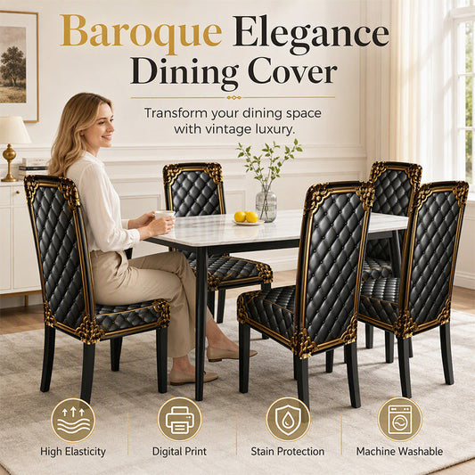 📢📢BUY 5 GET 5 FREE !! ⏰ Washable Stretch Chair Cover – Snug fit, durable & easy‑clean ✨