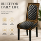 📢📢BUY 5 GET 5 FREE !! ⏰ Washable Stretch Chair Cover – Snug fit, durable & easy‑clean ✨
