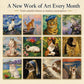 📅 19,842 Sold – 2027 Funny Cat Meme Calendar – Cheerful Painterly Art, Easy Monthly Planning & Gift-Ready 🎁