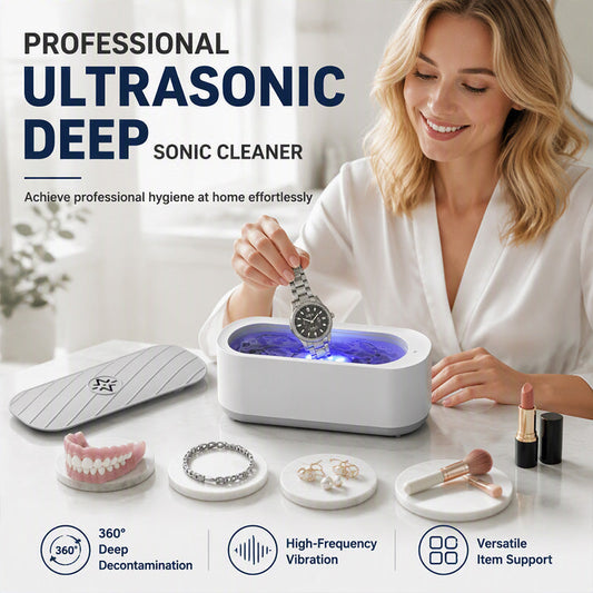⏰Multifunctional Ultrasonic Cleaner