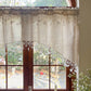⏰Versatile Country Style Curtain with Star Lace Trim⭐️