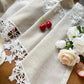 ⏰Versatile Country Style Curtain with Star Lace Trim⭐️