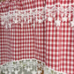 ⏰Versatile Country Style Curtain with Star Lace Trim⭐️
