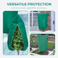🌱 Winter Plant Cover — Freeze Protection, Zipper & Drawstring, Clear Window
