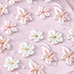 5D Floral Nail Stickers