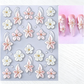 5D Floral Nail Stickers