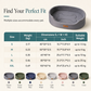 💤 Detachable Oval Pet Bed – Cozy, Moisture-Proof, Scratch Resistant ✨