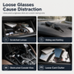 🕶️ Car Sunglasses Holder – Double clip & ticket card mount ✨