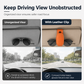 🕶️ Car Sunglasses Holder – Double clip & ticket card mount ✨