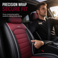 🚗 50% OFF NOW! 🪑 Full-Coverage Leather Car Seat Covers – All-Season Protection, 5D Surround & Safety Split Seams – Universal Fit 🛡️
