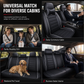 🚗 50% OFF NOW! 🪑 Full-Coverage Leather Car Seat Covers – All-Season Protection, 5D Surround & Safety Split Seams – Universal Fit 🛡️