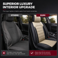 🚗 50% OFF NOW! 🪑 Full-Coverage Leather Car Seat Covers – All-Season Protection, 5D Surround & Safety Split Seams – Universal Fit 🛡️