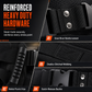 Motorcycle Rear Seat Passenger Grab Handle Belt ATV Snowmobile Yacht Passenger Waist Strap Grip