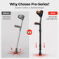 💪 Folding Forearm Crutches – Non-slip & mobility aid ✨