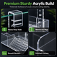 ☀️ Hanging Turtle Basking Platform – Clear Acrylic, Non-slip Ramp, Adjustable Mount ✨